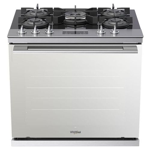 Estufa Gas on Glass Empotrable Gas LP 30" Gris Acero WER9100S