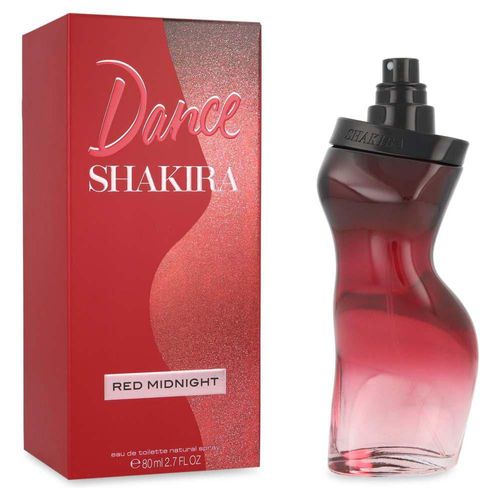 Shakira Dance Midnight Red 80Ml Edt Spray - Dama