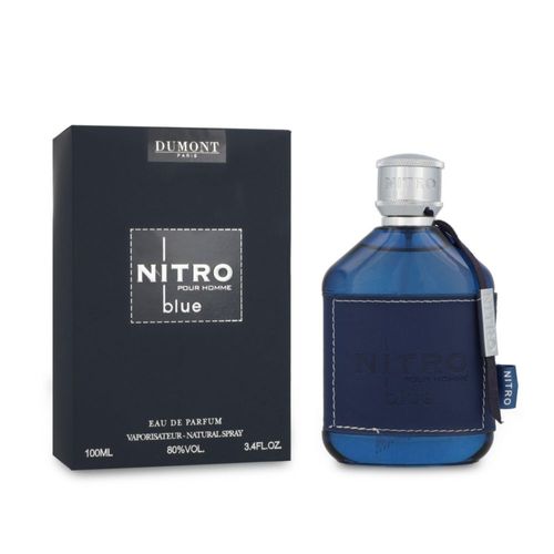 Perfume Arabe Dumont Nitro Blue Pour Homme 100Ml Edp Spray - Caballero