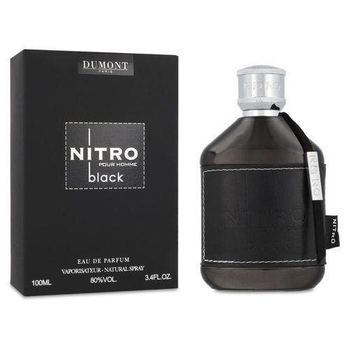 Perfume Arabe Nitro Black Pour Homme 100Ml Edp Spray - Caballero