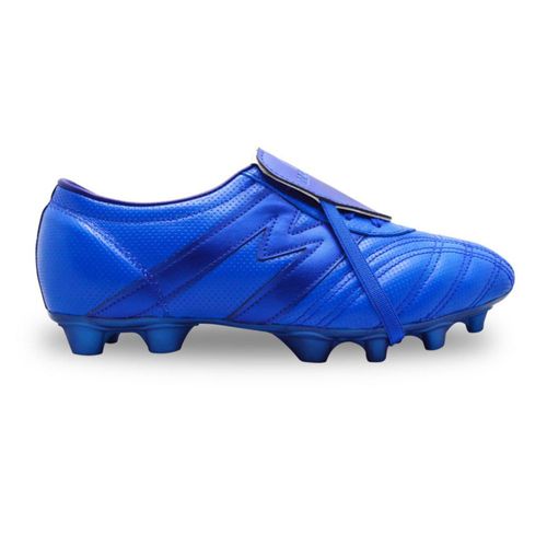 Tenis fútbol Manriquez tachones suela TPU hombre azul
