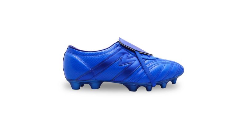 Tenis fútbol Manriquez tachones suela TPU hombre azul