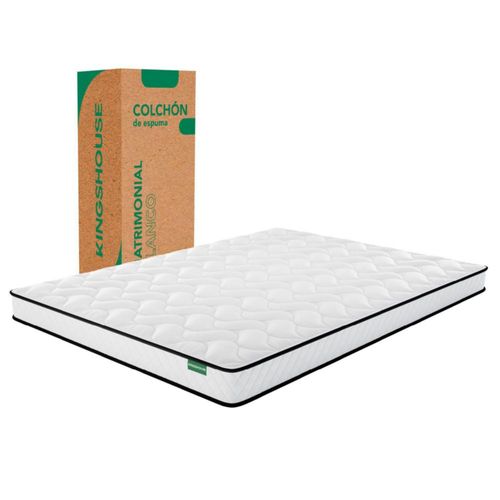 Colchón Colchoneta Matrimonial En Caja Espuma Memory Foam