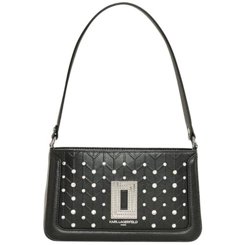Bolsa Crossbody para Dama Karl Lagerfeld Stones Black