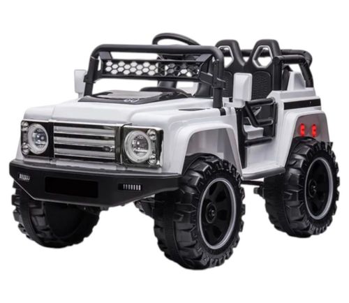Carro Montable Eléctrico Aeiou Bg6188c Control Remoto 4x4 Blanco