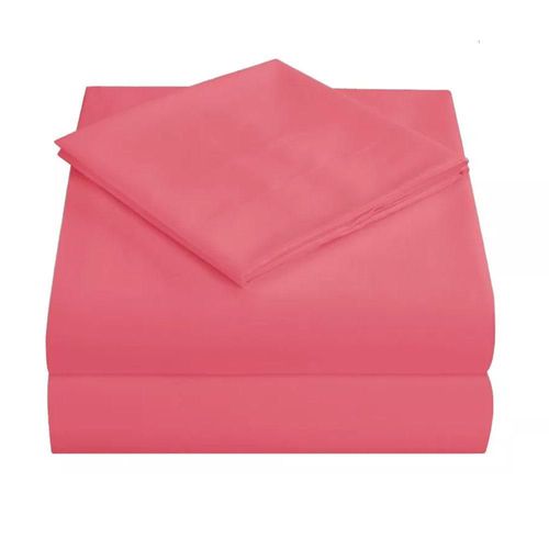 Juego de Sabanas Tacto Algodón Suaves y Duraderas Individual Coral Kyuden Home