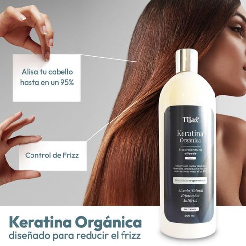 Keratina Orgánica de origen Colombiano TIJAX 500ML