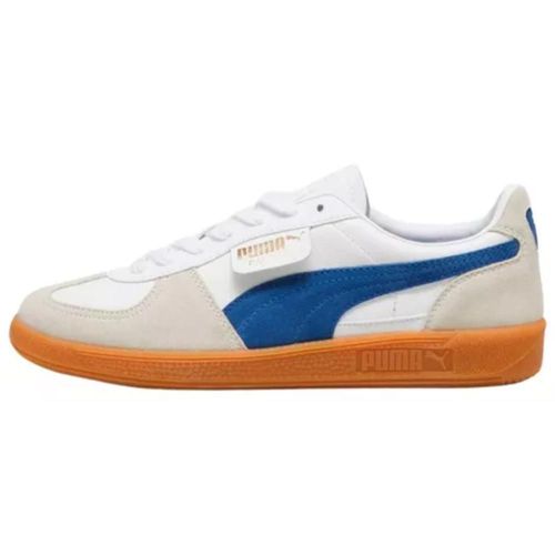 TENIS CASUAL PUMA PALERMO LTH BLANCO 396464 06 DE HOMBRE