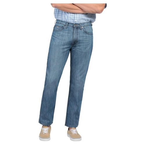 Pantalón Jeans Regular Fit Lee Hombre 345 Azul