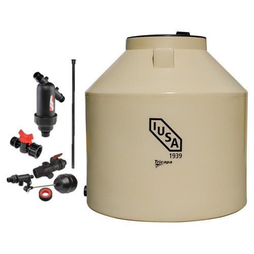Tinaco Tricapa IUSA, 750 L., Beige + Sistema Calidad de Vida