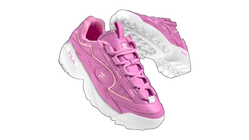 Tenis Fila D-Formation para Mujer 5CM00776-668 Fucsia