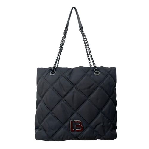 Bolsa Bimba y Lola Shopper Acolchada Negra