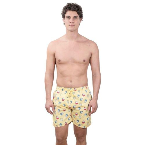 TRAJE DE BAÑO CABALLERO AMARILLO PANQUECITO