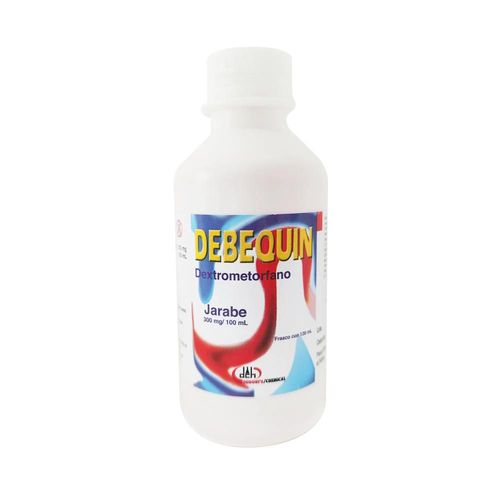 DEBEQUIN DEXTROMETORFANO 300 MG/100 ML Jarabe