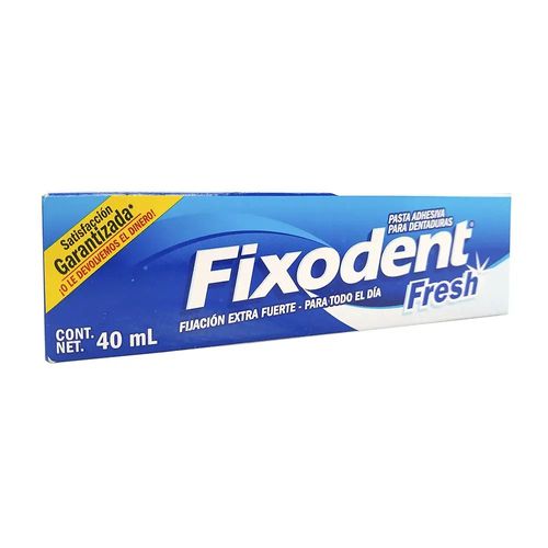 FIXODENT FRESH ADHESIVO DENTAL Pasta