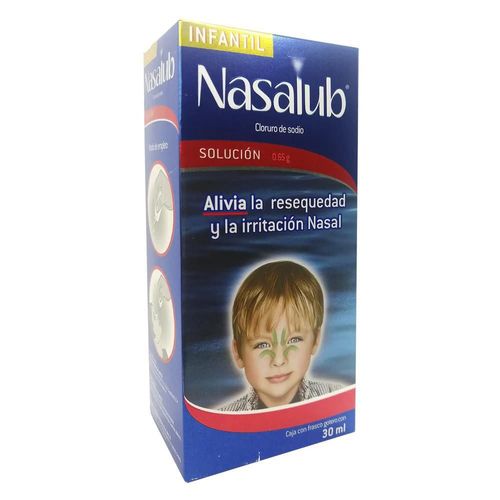 NASALUB INF GLICEROL - CLORURO DE SODIO 0.65/1 g Gotas
