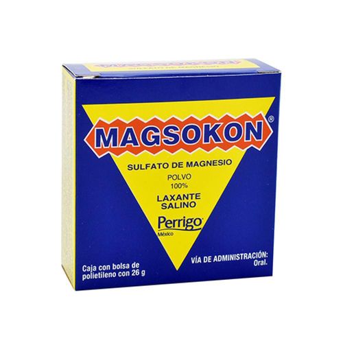 MAGSOKON SULFATO DE MAGNESIO 26 g Polvo