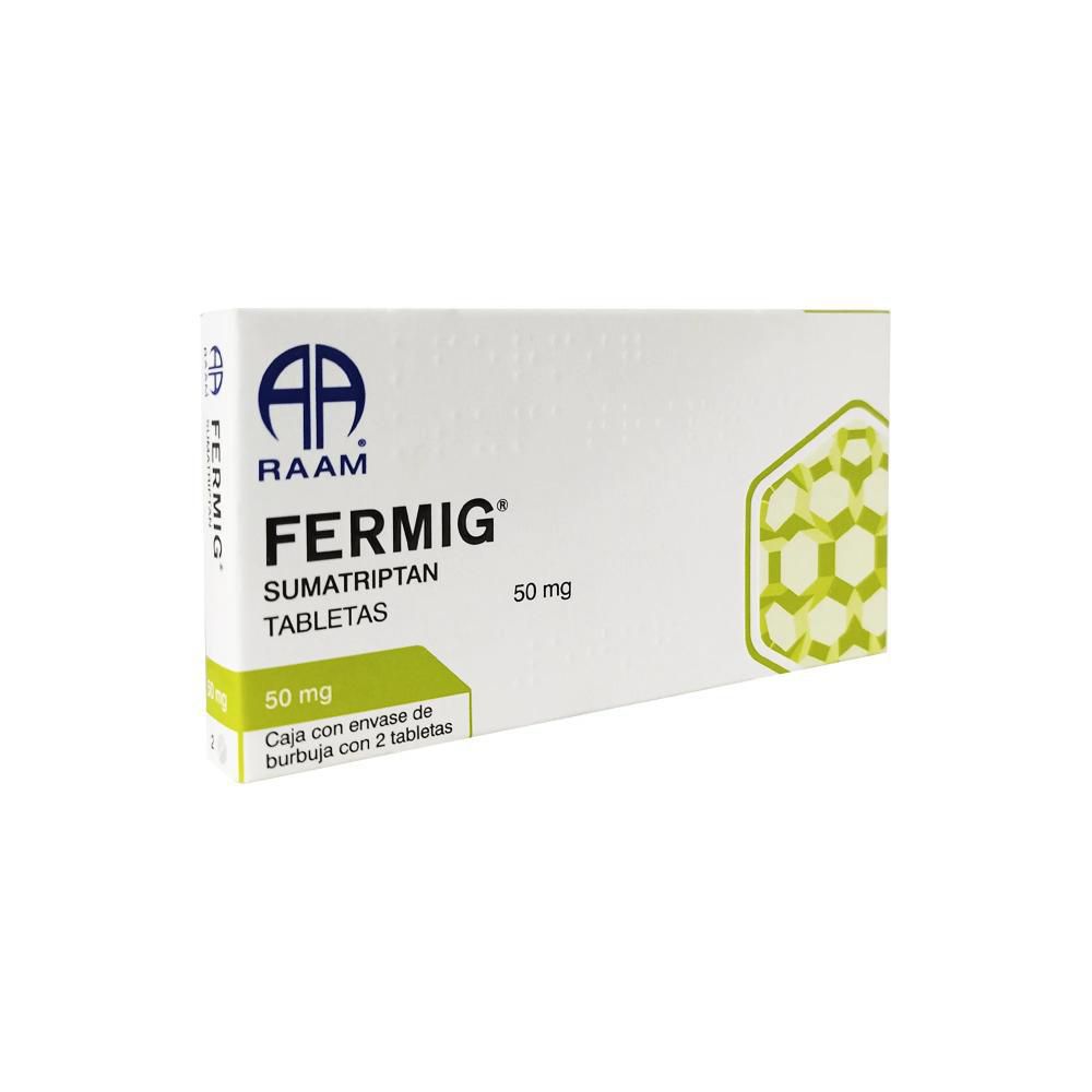 FERMIG SUMATRIPTAN 50 mg Suspensión Y Tabletas