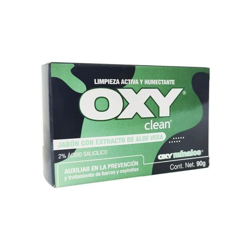 OXY CLEAN JABON CON EXTRACTO DE ALOE VERA ACIDO SALICILICO 2 % Jabón
