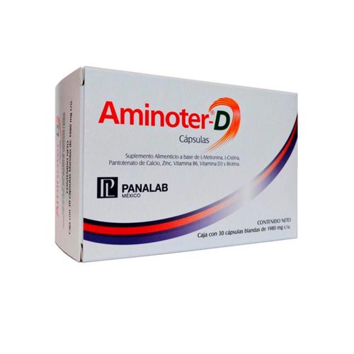AMINOTER-D SUPLEMENTO ALIMENTICIO Cápsula