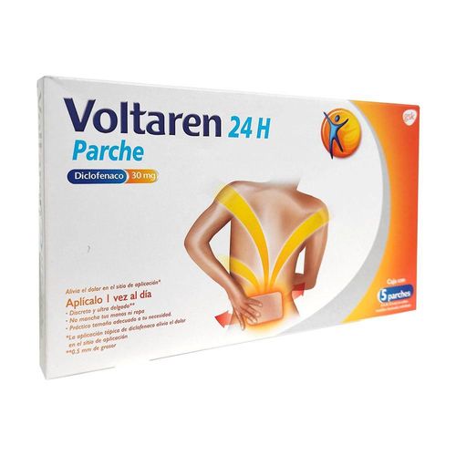 VOLTAREN 24H PARCHES DICLOFENACO 30 mg Parche
