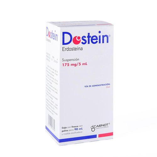 DOSTEIN ERDOSTEINA 175 mg Suspensión