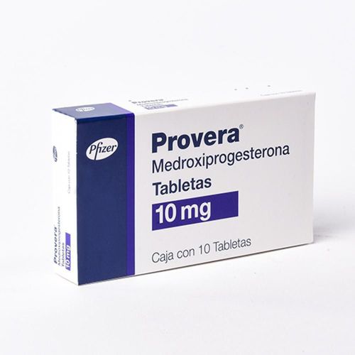 PROVERA MEDROXIPROGESTERONA 10 mg Tableta