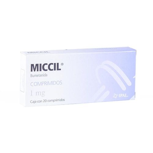 MICCIL BUMETANIDA 1 mg Comprimido