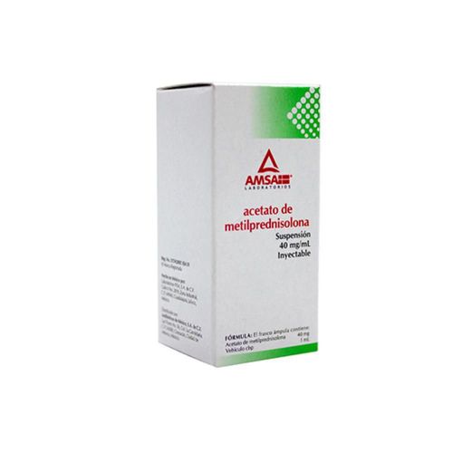 METILPREDNISOLONA 40 mg Solución