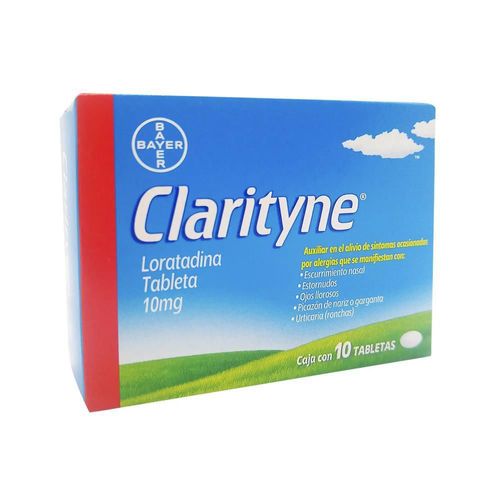 CLARITYNE 24H LORATADINA 10 mg Tableta