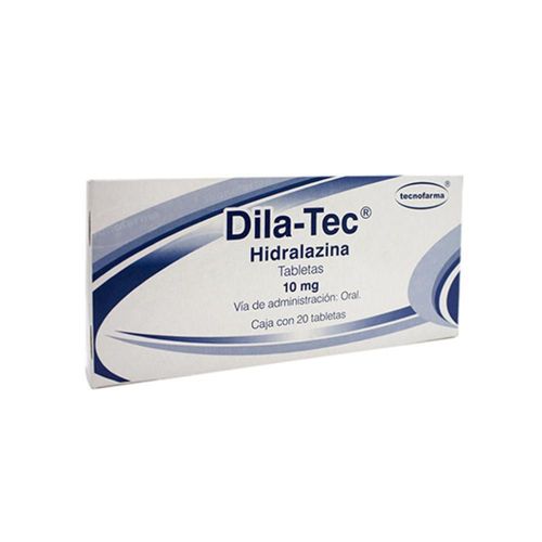DILA-TEC HIDRALAZINA 10 mg Tableta