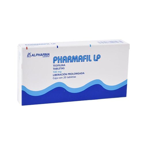 PHARMAFIL LP TEOFILINA 100 mg Tableta Liberación Prolongada
