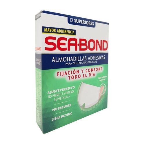 SEA-BOND SUPERIOR ALMOADILLAS ADHESIVAS PARA DENTADURAS POSTIZAS Almoh