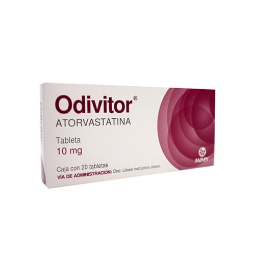 ODIVITOR ATORVASTATINA 10 mg Tableta
