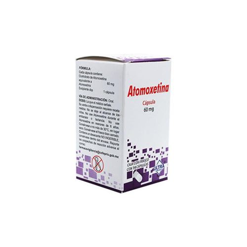 ATOMOXETINA 60 mg Cápsula