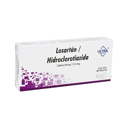 HIDROCLOROTIAZIDA / LOSARTAN HIDROCLOROTIAZIDA - LOSARTAN 12.5/50 mg T