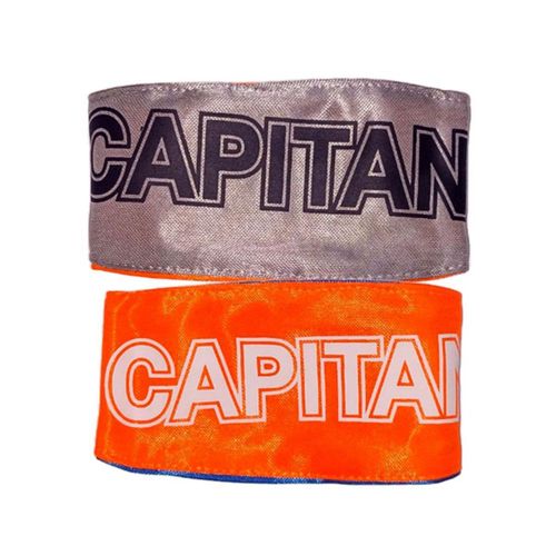 Gafete de Capitán OKA doble vista banda elástica fútbol