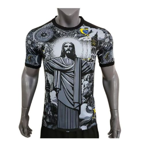 Jersey Brazil Edicion Especial Corcovado Gris