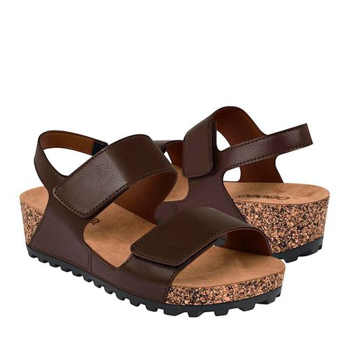 SANDALIAS DAMA STYLO KOLIU SIMIPIEL CAFÉ
