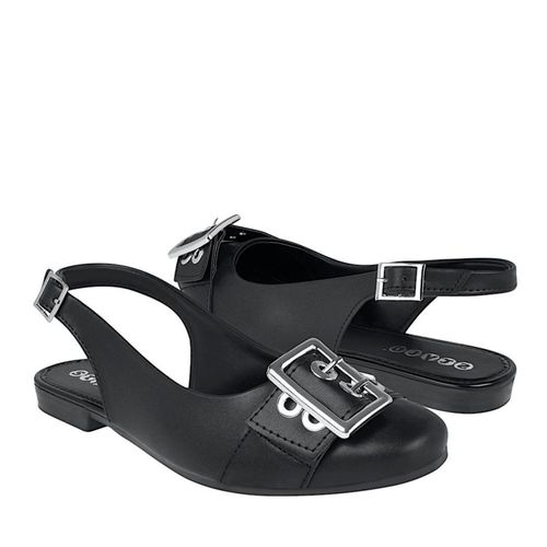 ZAPATOS CASUALES DAMA STYLO 4695 SIMIPIEL NEGRO