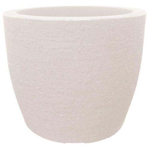 Maceta moderna para exteriores NUBE compacta de 20 cm de alto  de Polietileno ultra ligera Artego Japi Hecho en Brasil