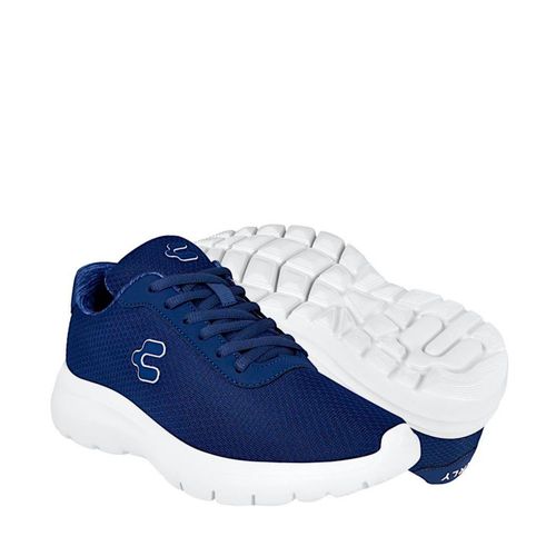 TENIS JOVEN CHARLY 1087389002 TEXTIL AZUL 20-24.5