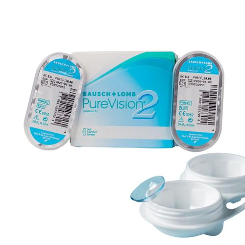 PureVision 2 Graduación -0.50 Lentes De Contacto Blandos Bausch & Lomb
