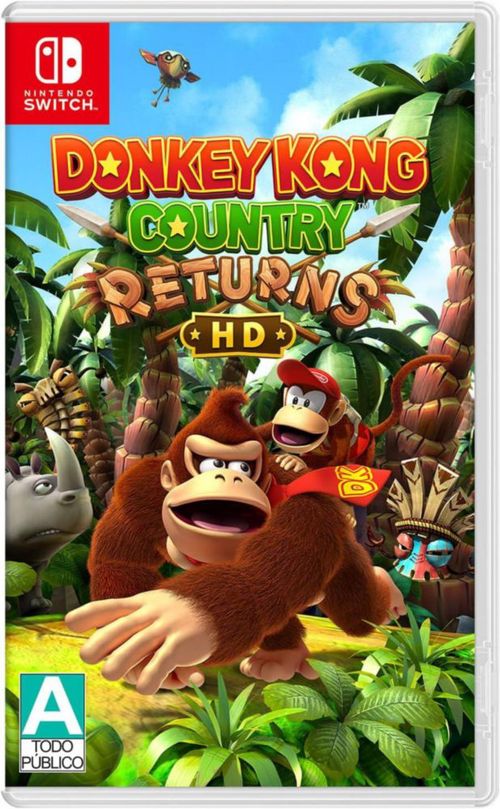 Nintendo Switch Juego Donkey Kong Country Returns HD