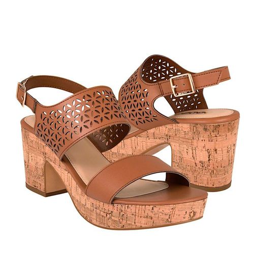 SANDALIAS DAMA STYLO 99427 SIMIPIEL CAFÉ