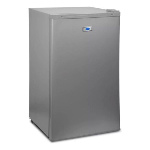 Frigobar Refrigerador Acero Inoxidable 91 Litros 3.2 Ft Plata