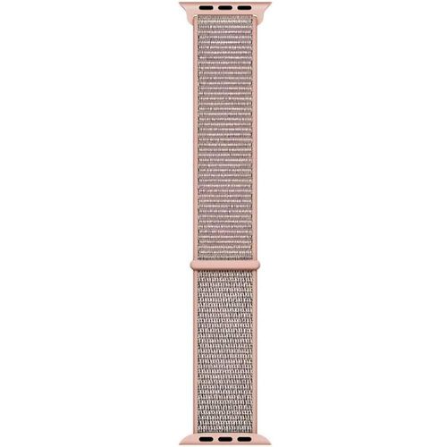 Correa loop deportiva para Apple Watch para caja de 38 mm Rosa arena