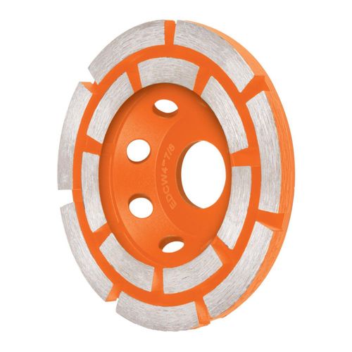 Copa de diamante doble hilera 4 x 7.8pul