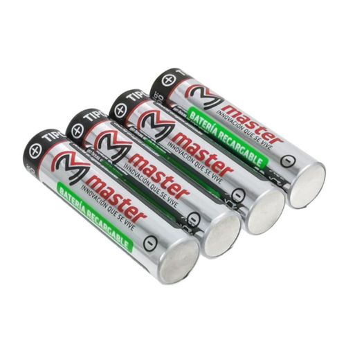Batería Recargable Tamaño Aaa 1200ah De Níquel 4 Piezas Aaa-4x1200