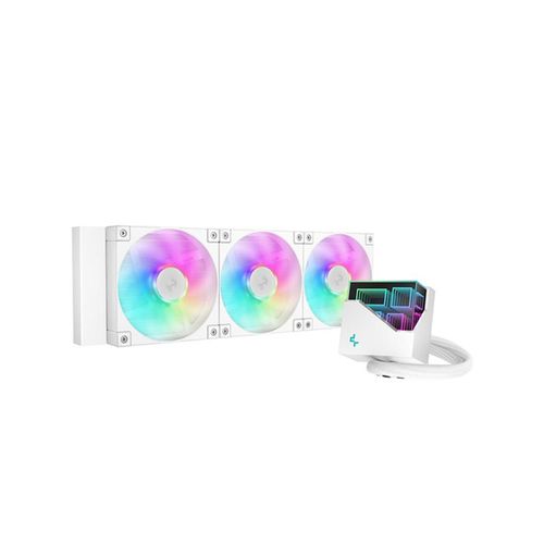 Enfriamiento Deepcool LT360 blanco argb 360mm lga1700 am5